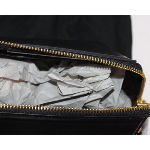 Bolvaint Paris Aurore Black Leather Bag Auer Collection Hexagon Fun NWT - Picture 10 of 13